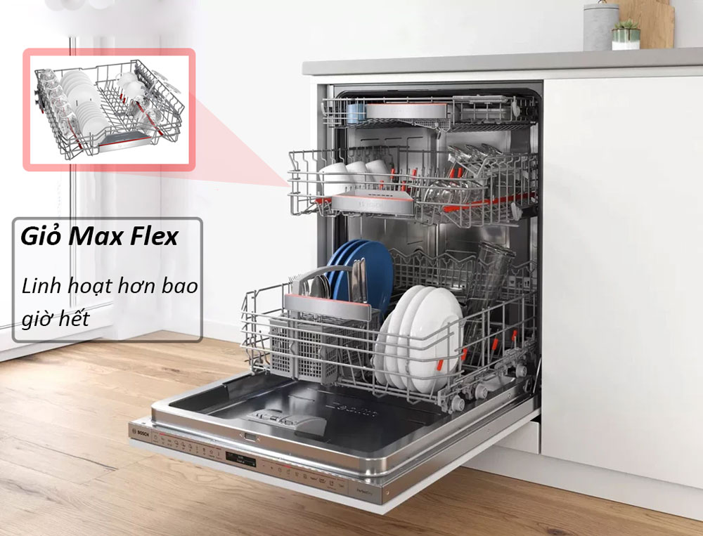 Máy rửa bát Bosch SMS6ZCI14E - Hàng chính hãng