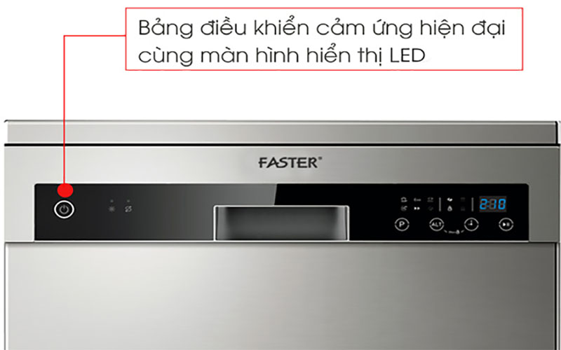 Máy rửa bát Faster SMS-633AS - Hàng chính hãng