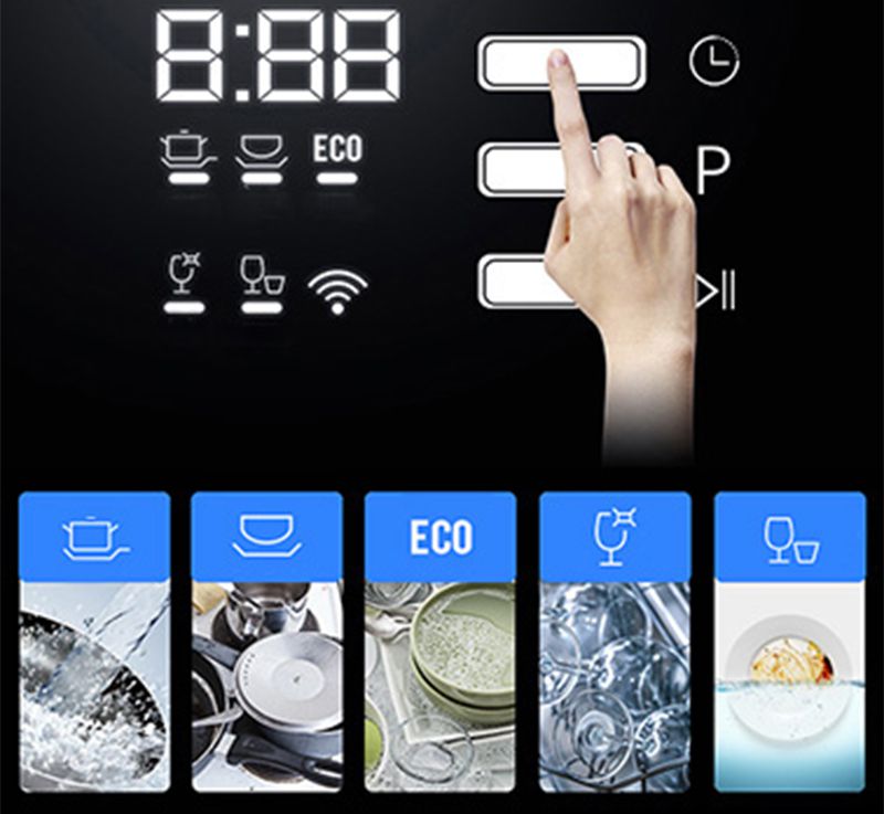 Máy rửa bát Fujishan FJVN15-S08AF - Hàng chính hãng