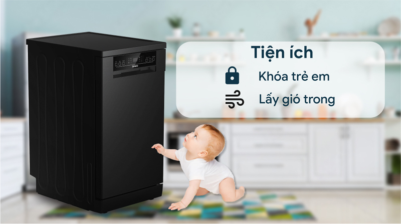 Máy còn được trang bị nhiều tính năng và tiện ích thông minh khác