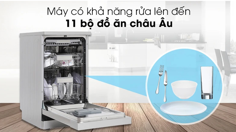 Máy rửa bát độc lập Galanz W45A3A401S-0E1(SS) - Hàng chính hãng
