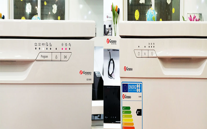 Máy rửa bát Grasso GS-880 - Hàng chính hãng