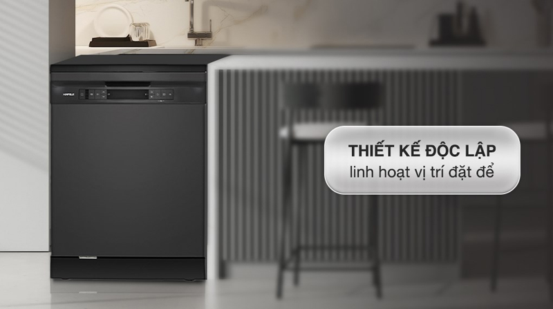 Máy rửa chén độc lập Hafele HDW-F605B (535.29.660) - Hàng chính hãng