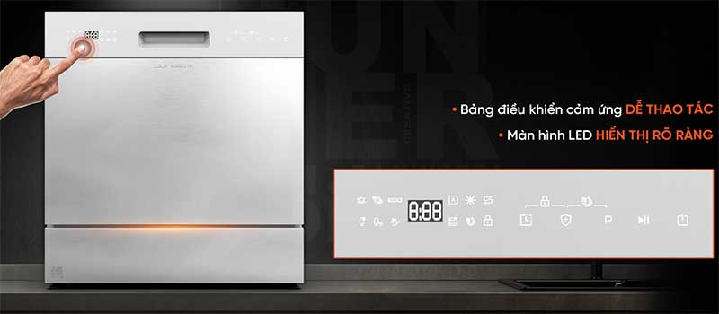Máy rửa bát Junger DWJ-100 - Hàng chính hãng