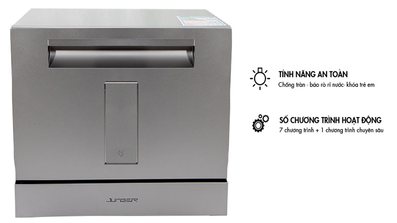Máy rửa chén Junger DWJ-101 - Hàng chính hãng