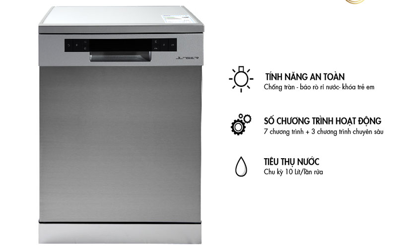 Máy rửa chén Junger DWJ-600 - Hàng chính hãng
