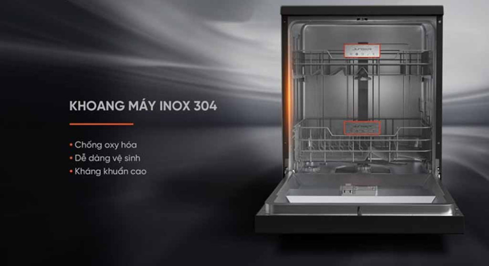 Máy rửa bát Junger Leopard DWJ-183-VG - Hàng chính hãng