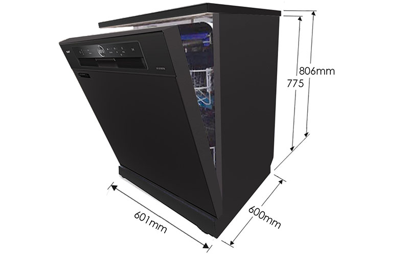 Máy rửa bát Kaff KF-S770TFTB - Hàng chính hãng