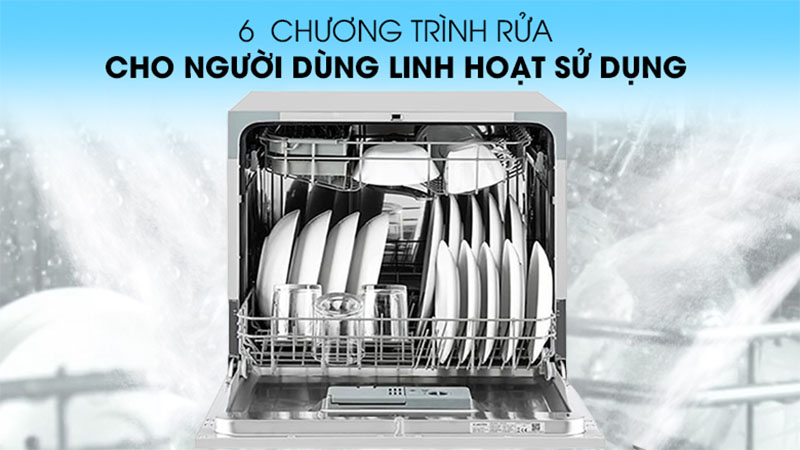 Máy rửa bát Klarstein Amazonia 8 bộ - Hàng chính hãng