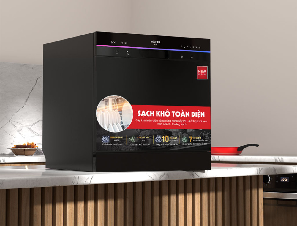 Máy rửa bát Köcher X10  - Hàng chính hãng