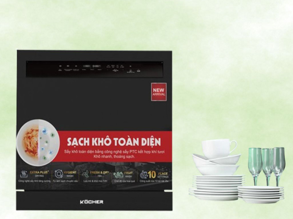 Máy rửa bát Köcher X10 PRO - Hàng chính hãng