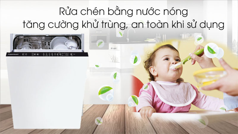 Máy rửa bát Kuppersbusch IGV 6506 - Hàng chính hãng