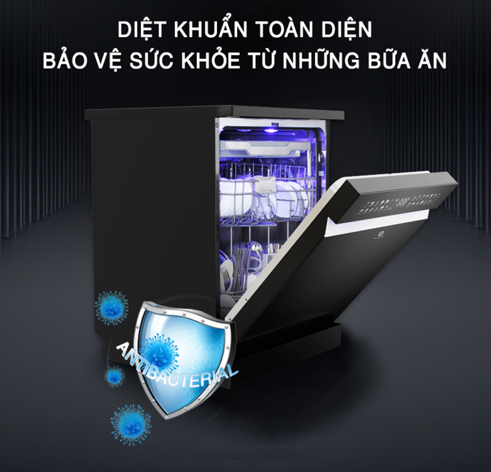 Diệt sạch vi khuẩn, bảo vệ sức khỏe cho người dùng