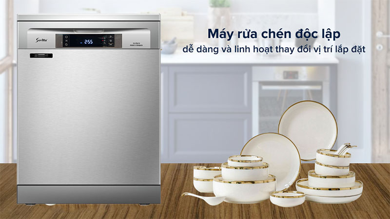 Máy rửa bát Sevilla SV-R18 - Hàng chính hãng