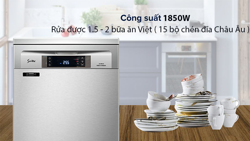 Máy rửa bát Sevilla SV-R18 - Hàng chính hãng