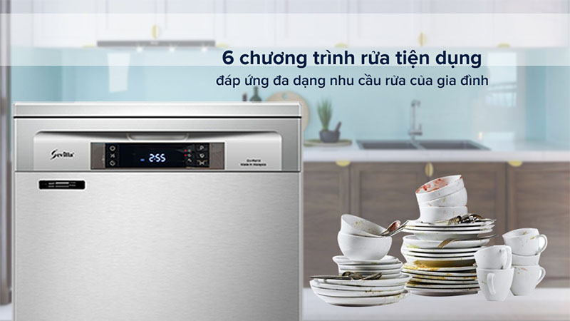 Máy rửa bát Sevilla SV-R18 - Hàng chính hãng