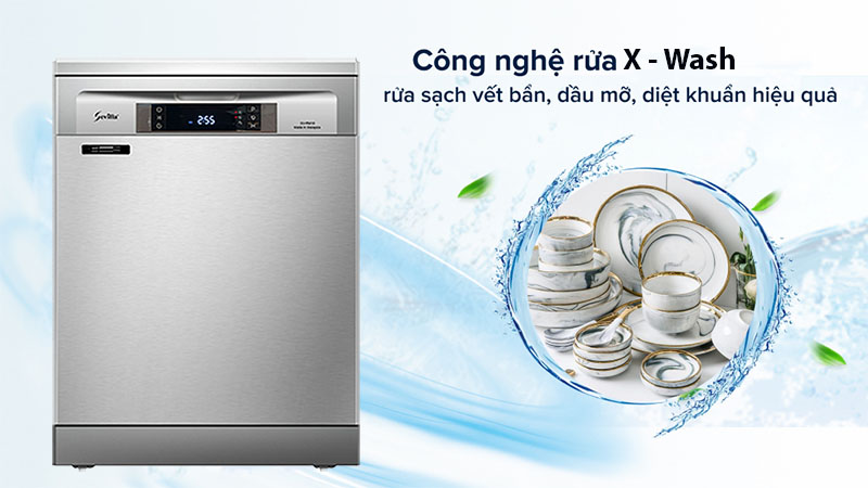 Máy rửa bát Sevilla SV-R18 - Hàng chính hãng