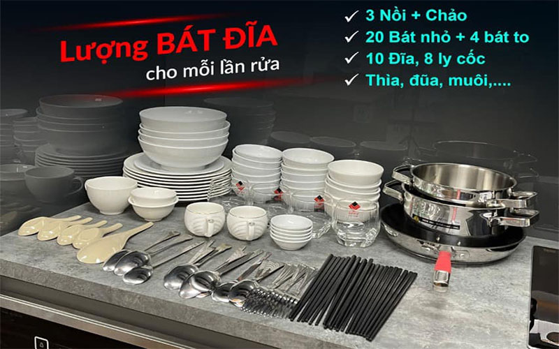 Máy rửa bát Sevilla SV-R19 - Hàng chính hãng