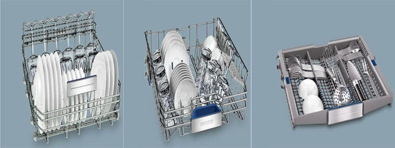 Gía rửa của Máy rửa bát Siemens SN258I01TE - IQ500