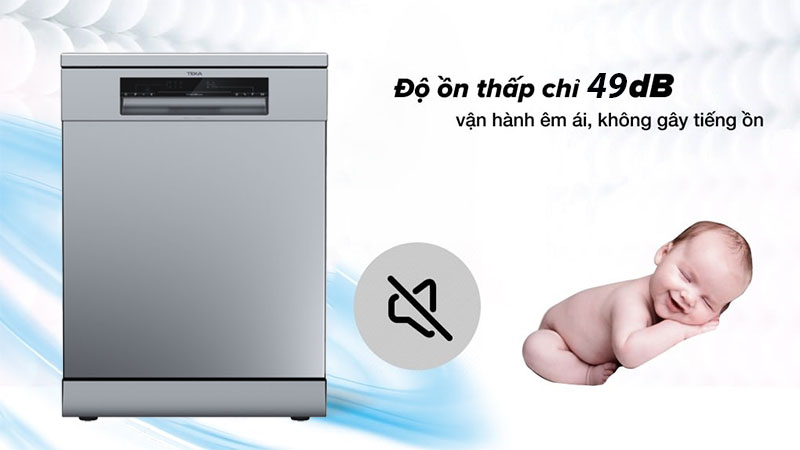 Máy rửa bát Teka DFS 26610 220 50 SS - Hàng chính hãng