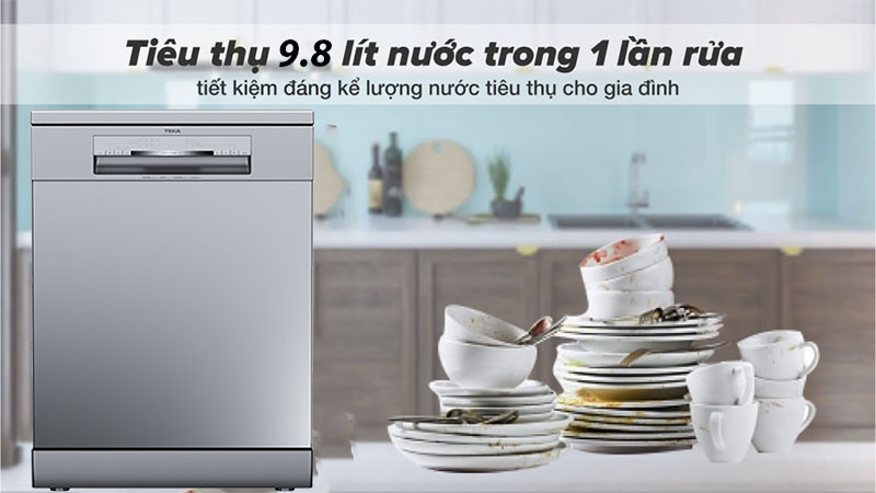 Máy rửa bát Teka DFS 76850 220 50 SS - Hàng chính hãng