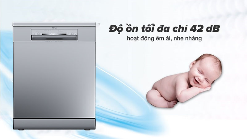 Máy rửa bát Teka DFS 76850 220 50 SS - Hàng chính hãng