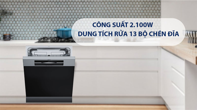 Máy rửa chén Teka DSI 46750 SS - Hàng chính hãng