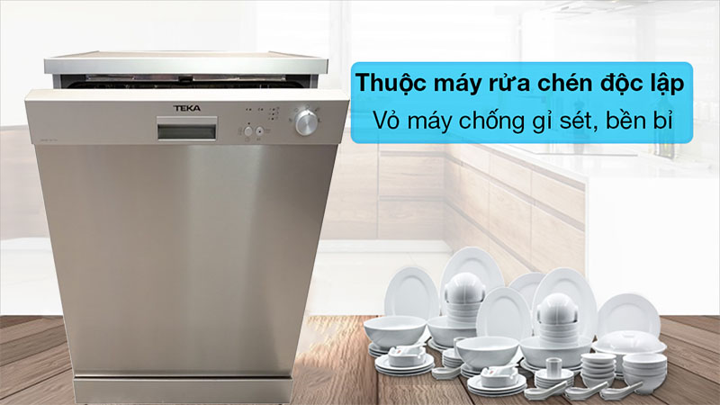 Chất liệu của Máy rửa bát Teka LP8 650 SS TTH