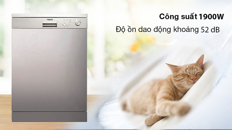 Độ ồn của Máy rửa bát Teka LP8 650 SS TTH