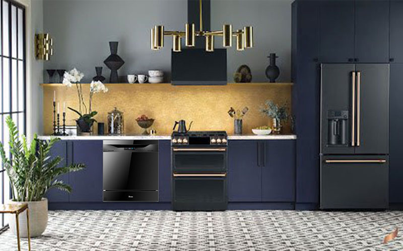 Máy rửa bát Texgio H595DT08B - Hàng chính hãng