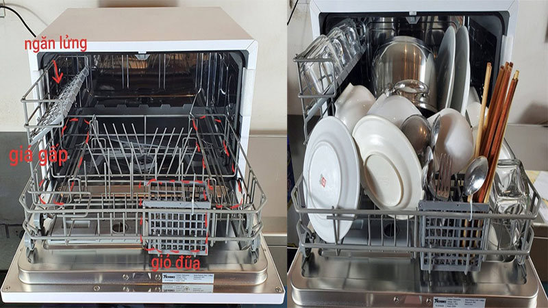 Máy rửa bát Texgio TG-DT2022A