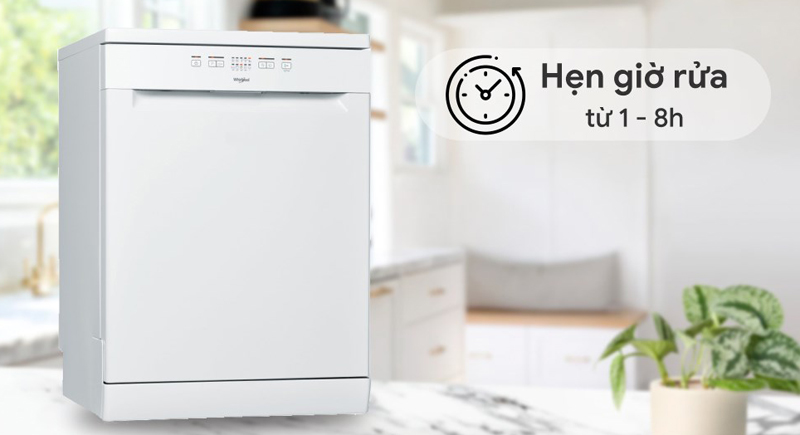 Máy rửa chén độc lập Whirlpool WFE2B19 - Hàng chính hãng