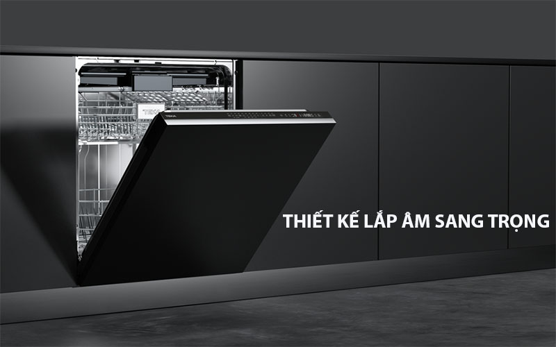Thiết kế lắp âm sang trọng của Máy rửa bát âm toàn phần Teka DFI 76950
