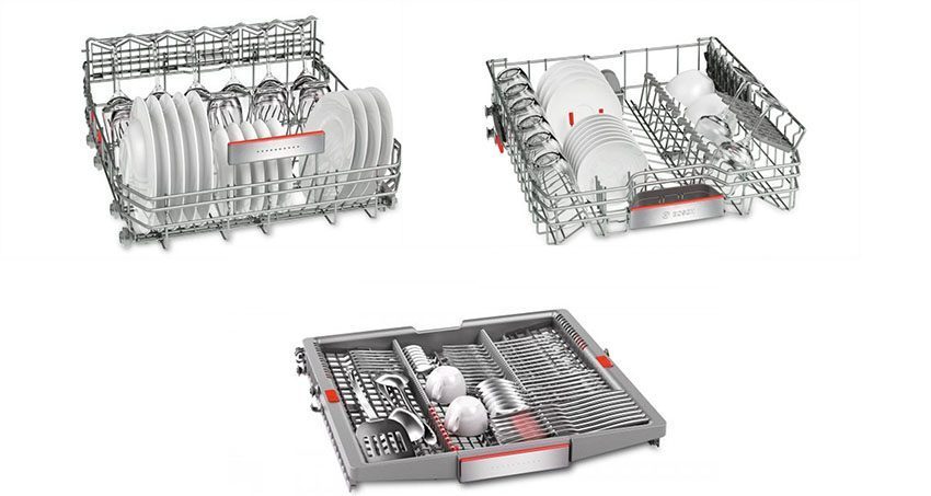 Máy rửa bát âm tủ Bosch SMV88UX36E - Hàng chính hãng