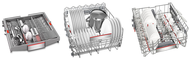 Máy rửa bát âm tủ Bosch SMV8TCX01E - Hàng chính hãng