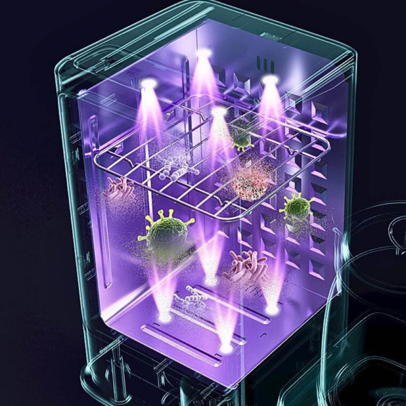 Máy rửa bát âm tủ Kaff KF-BISMS8 PLUS - Hàng chính hãng