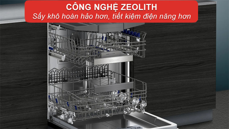 Máy rửa bát bán âm Siemens SN55ZS49CE iQ500 - Hàng chính hãng