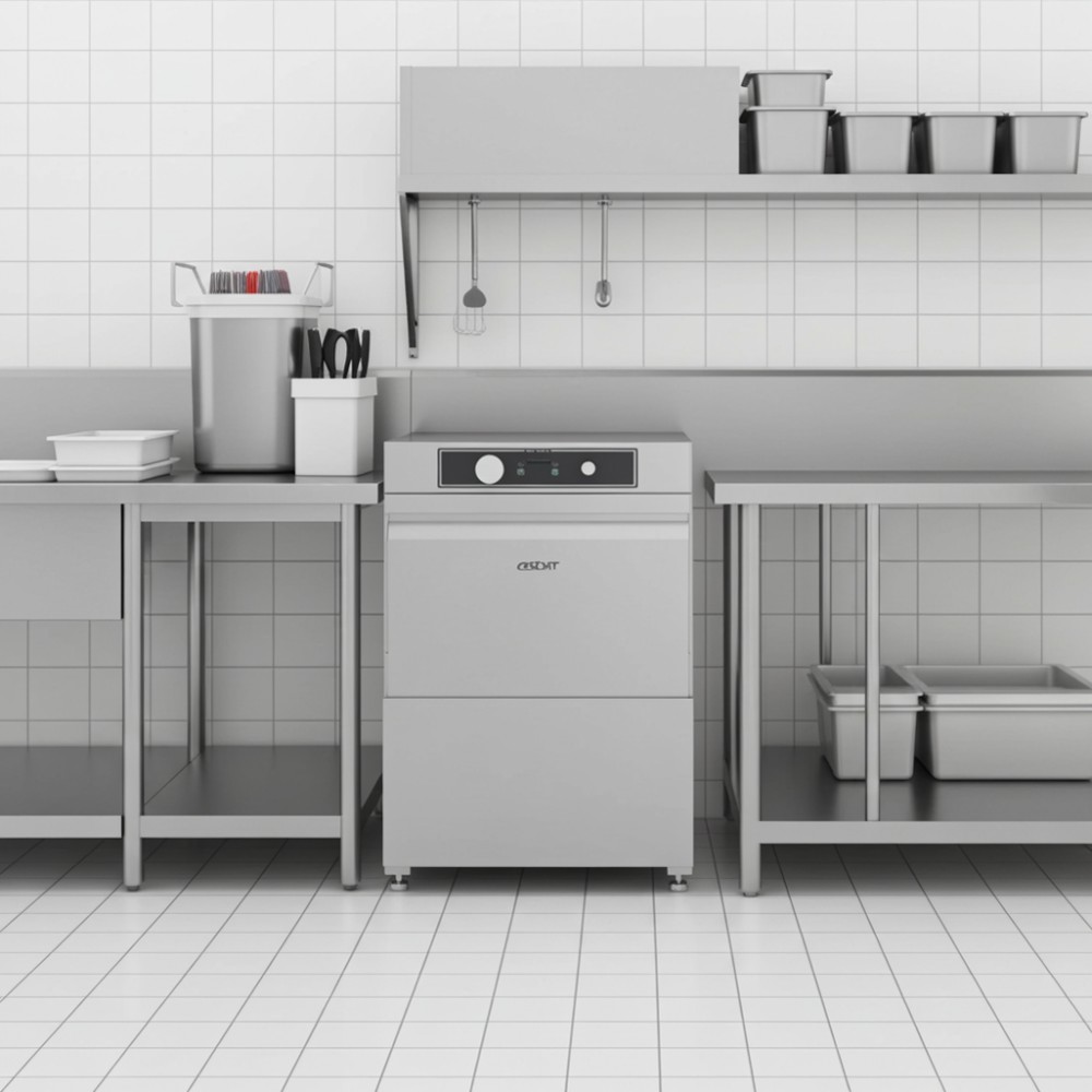 Máy rửa chén công nghiệp Asber GT-500 DD - Hàng chính hãng