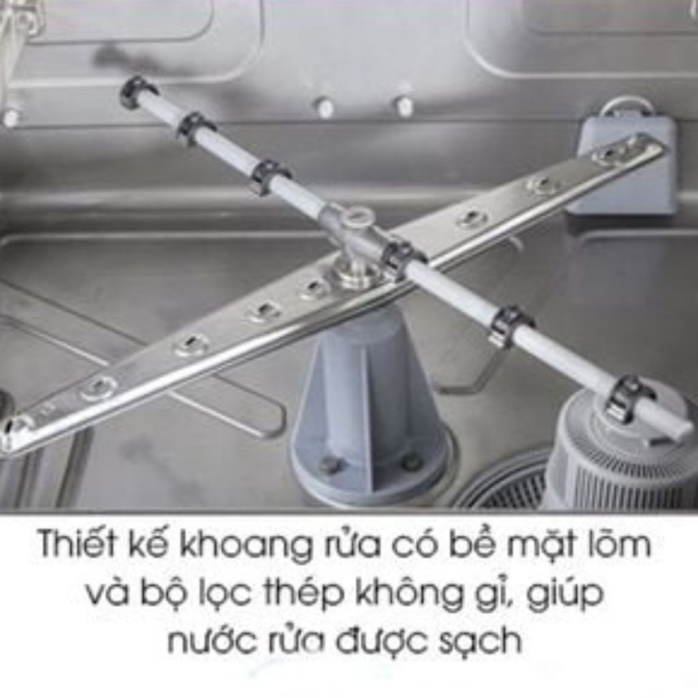 Máy rửa chén công nghiệp Asber GT-500 DD - Hàng chính hãng