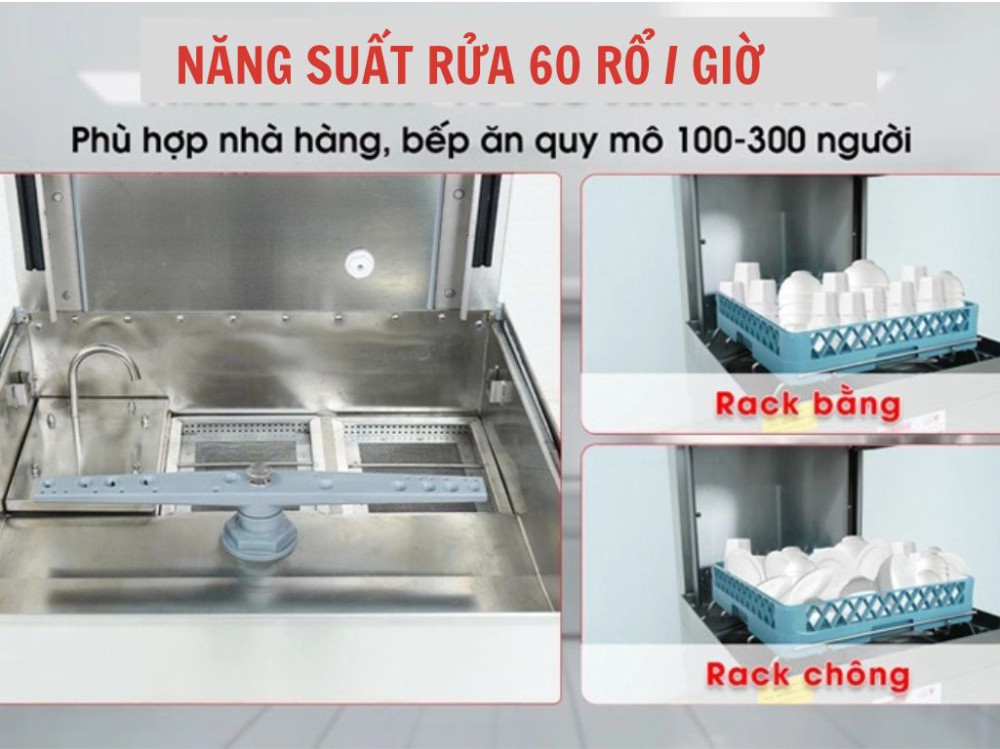 Máy rửa chén bát Fuji Air FJ-H5DC - Hàng chính hãng