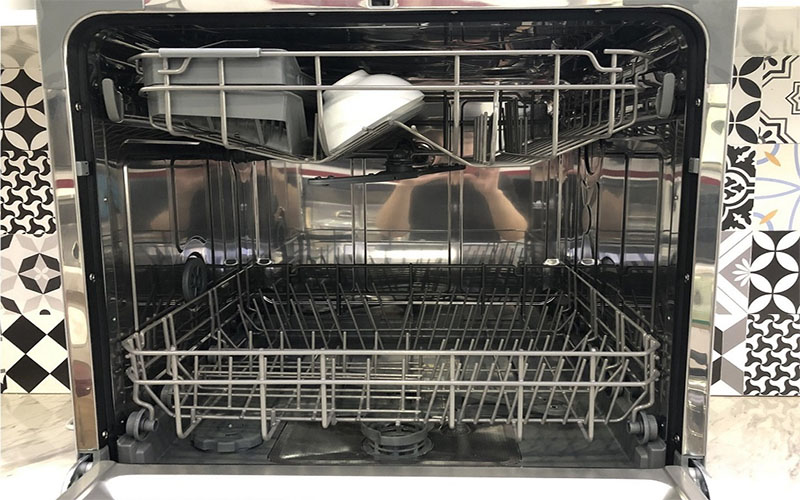 Thiết kế giá để của Máy rửa bát để bàn Arber ABMRB08