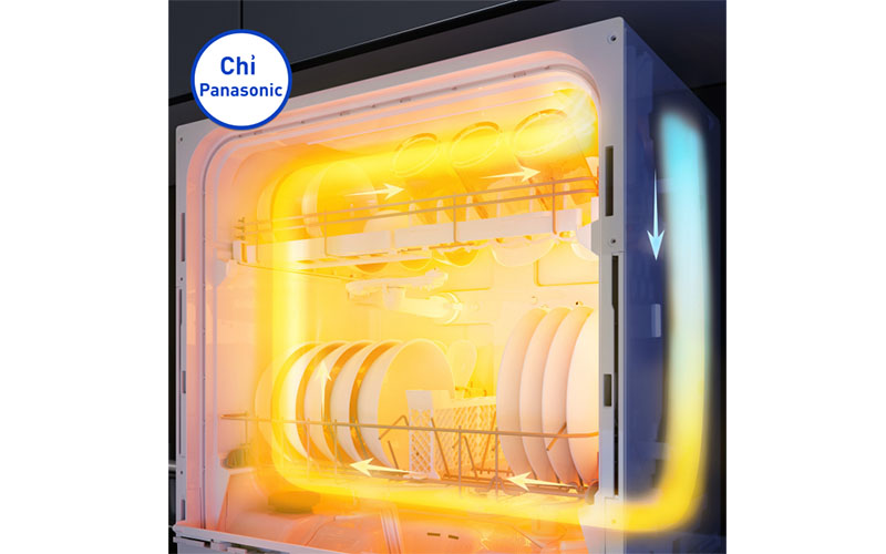 Máy rửa bát để bàn Panasonic NP-TH1WEVN - Hàng chính hãng