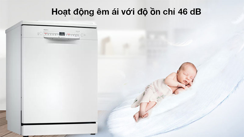 Máy rửa bát độc lập Bosch SMS2IVW01P - Hàng chính hãng