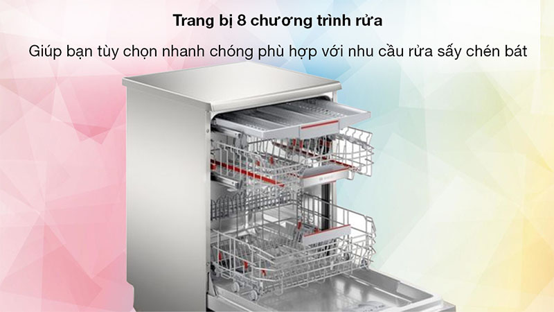 Máy rửa chén độc lập Bosch SMS6ECI04E - Hàng chính hãng