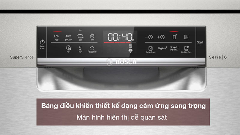 Máy rửa chén độc lập Bosch SMS6ZCI37Q - Hàng chính hãng