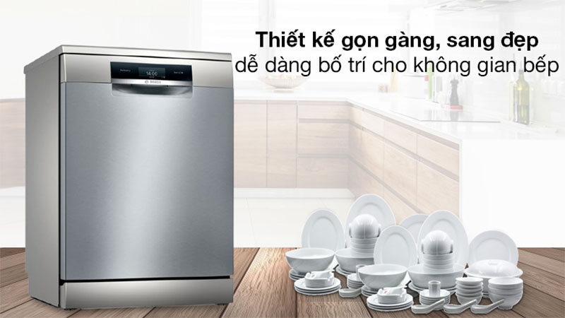 Máy rửa chén độc lập Bosch SMS8YCI01E - Hàng chính hãng