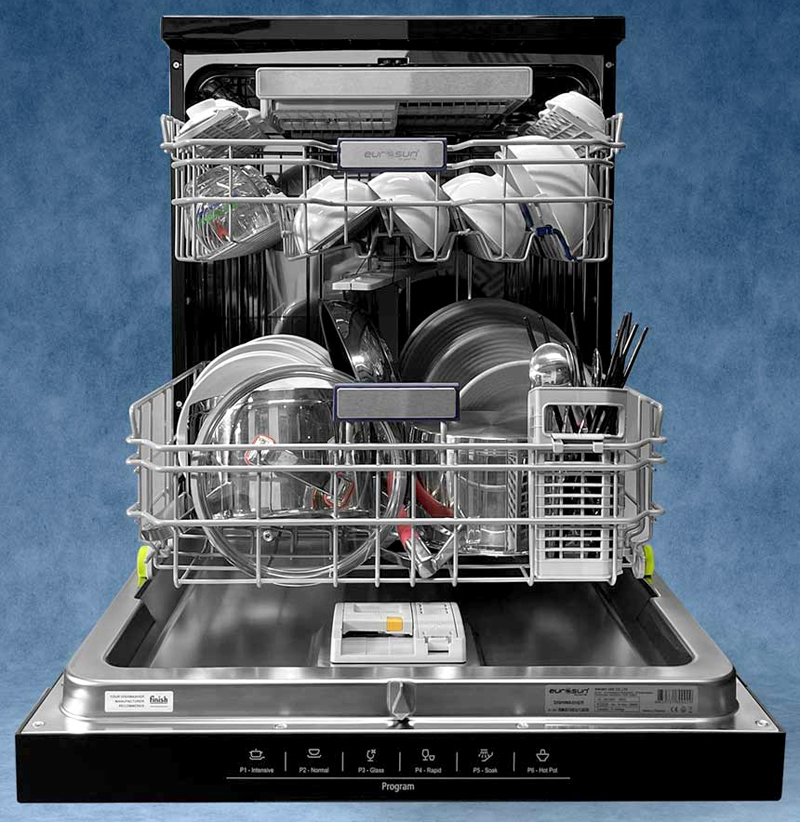 Máy rửa bát Eurosun SMS78EU12EB - Hàng chính hãng