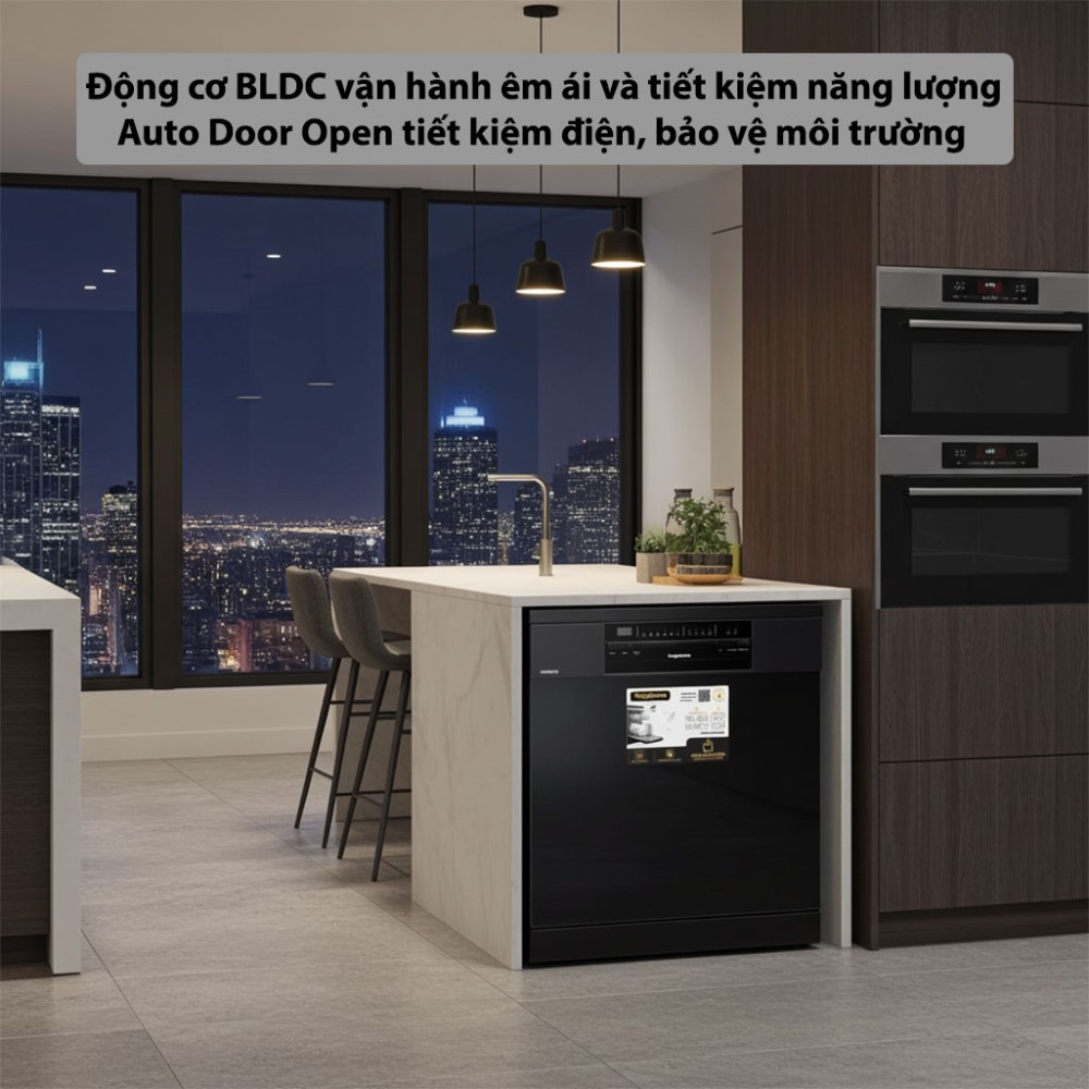 Máy rửa bát độc lập Nagakawa NMD9818 - Hàng chính hãng