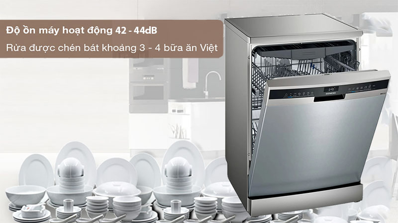 Máy rửa bát độc lập Siemens SN23EI14CE IQ300 - Hàng chính hãng