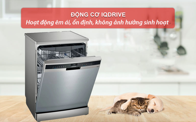 Máy rửa bát độc lập Siemens SN23EI14CE IQ300 - Hàng chính hãng
